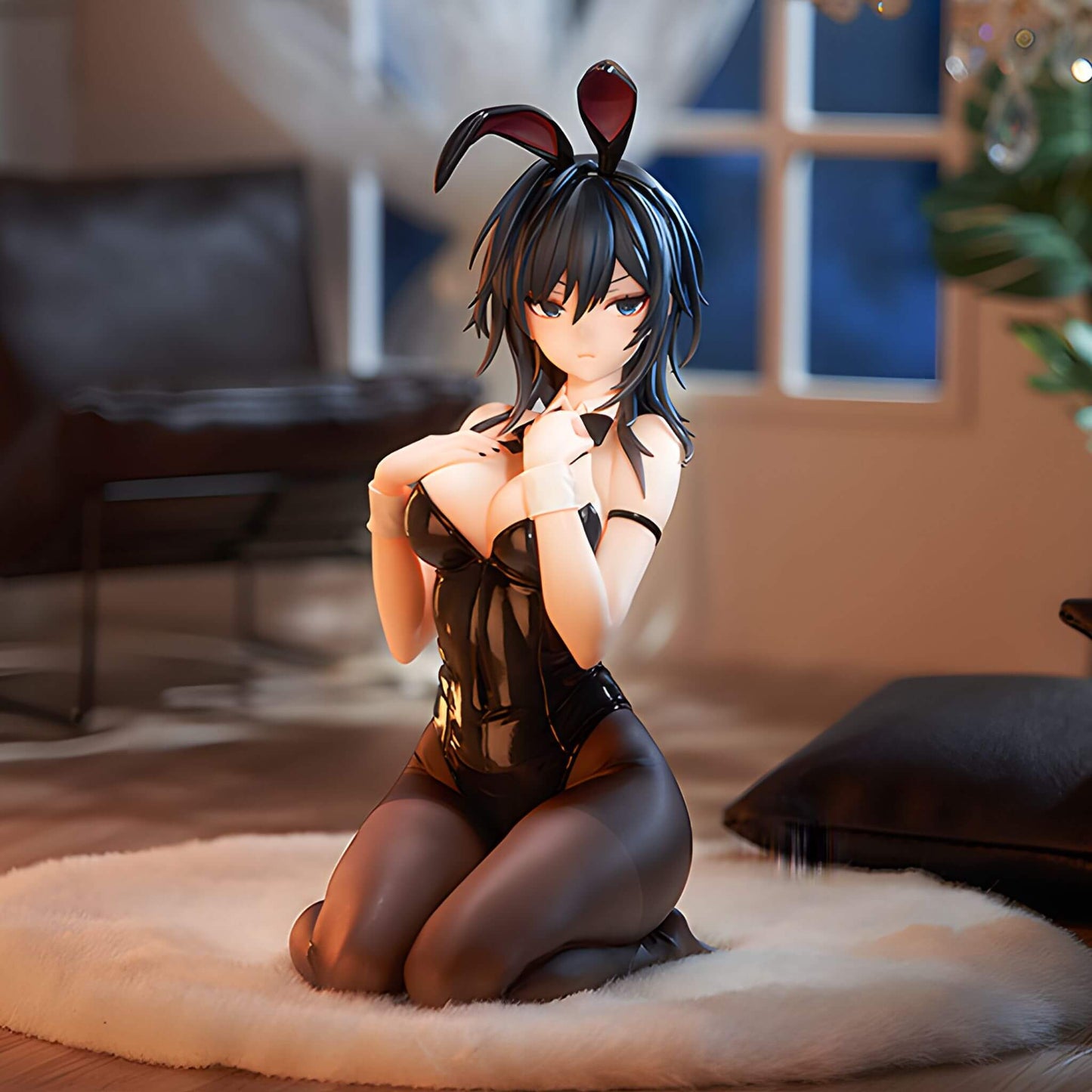 Bara Illustration Ishimi Yokoyama (Black Bunny Ver.) 1/7 Scale Figure p3