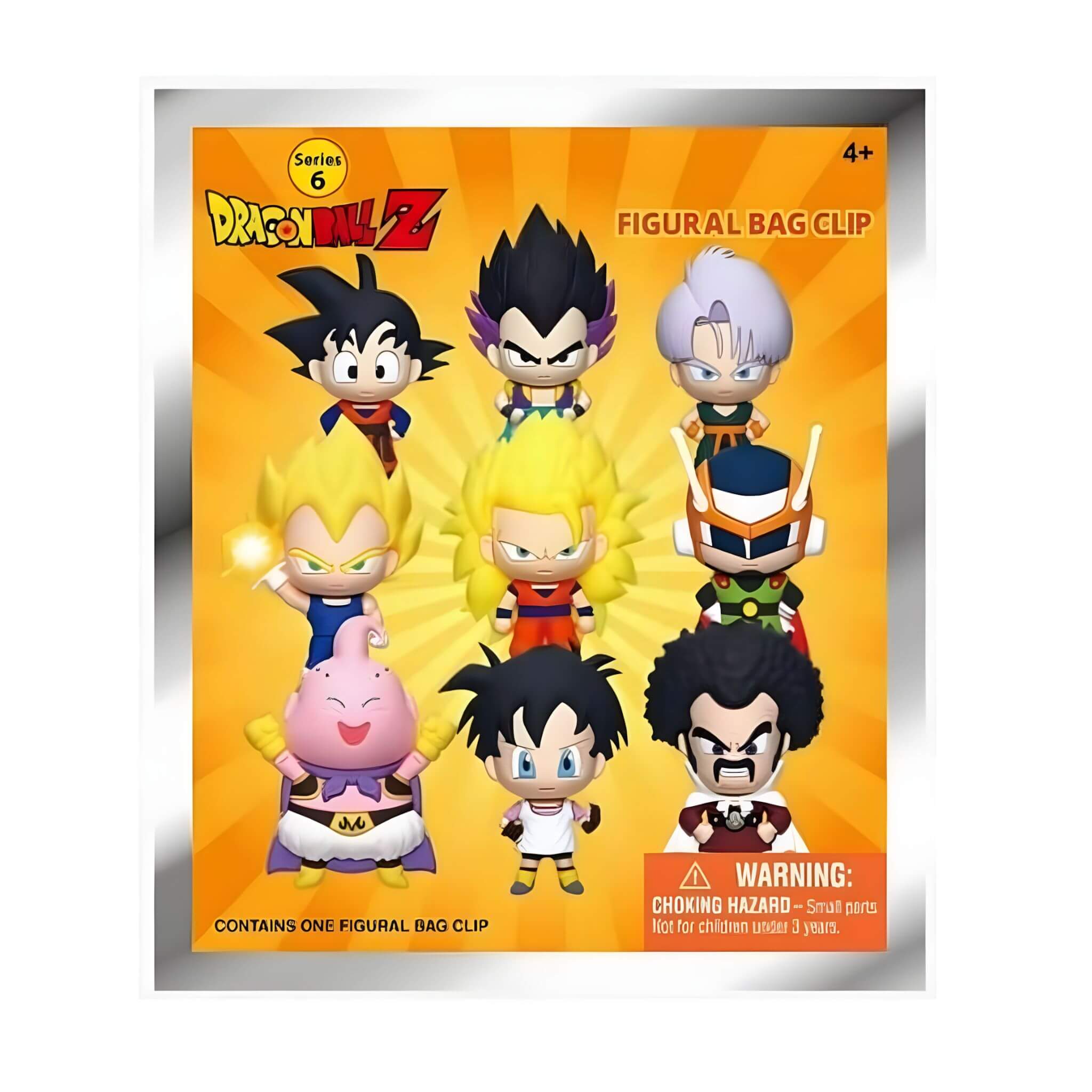 Monogram Dragon Ball Z Series6 3D Figural Bag Clip Mystery Pack
