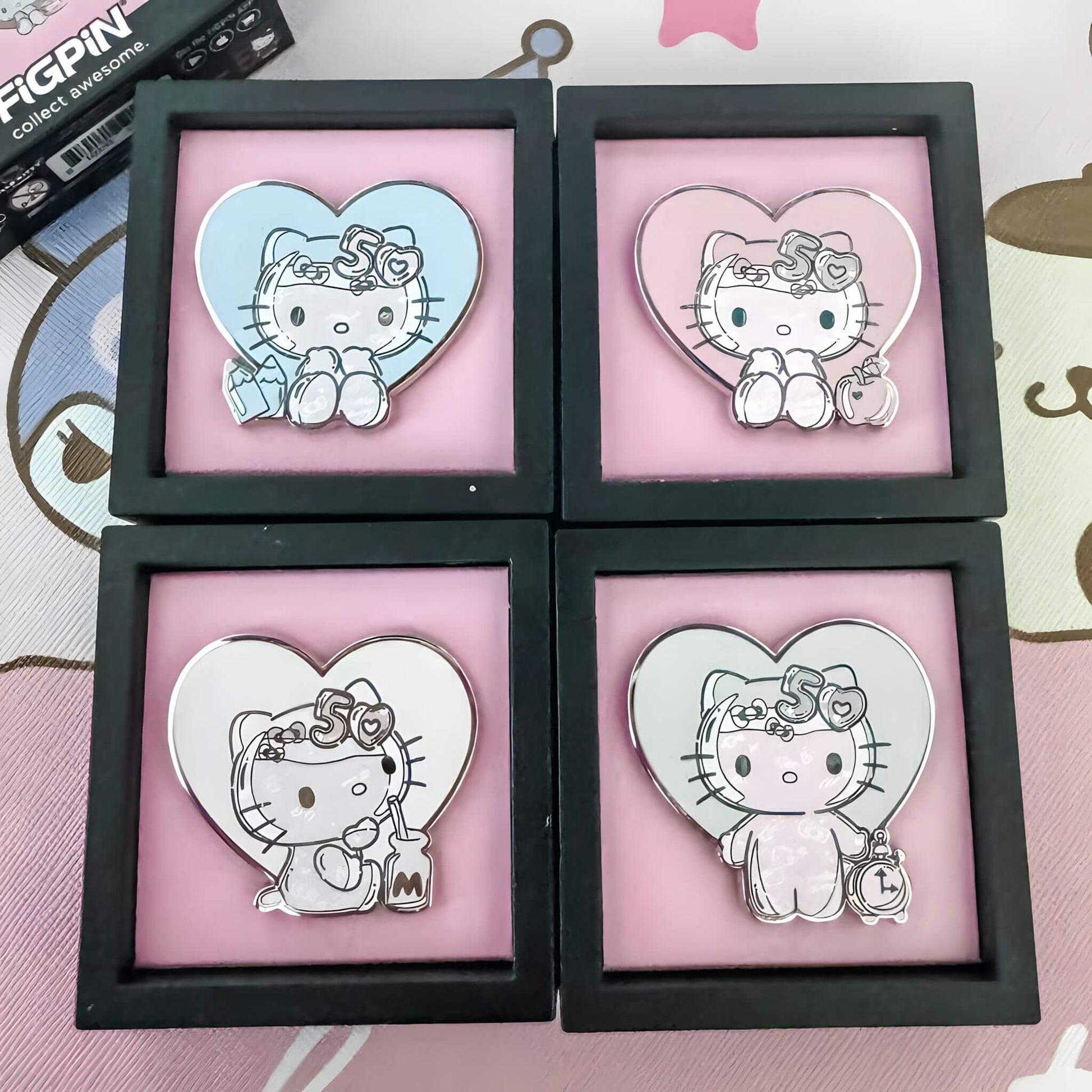 FigPin Hello Kitty 50th Anniversary Series 5 Collectible Enamel Pins p2