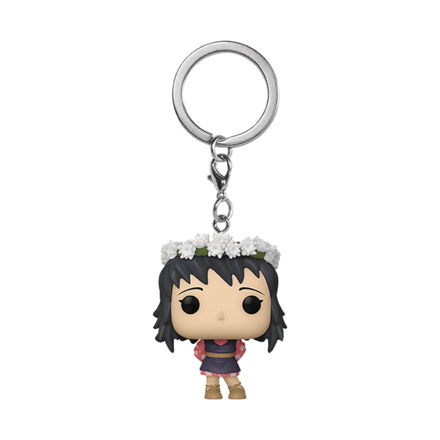 Funko Pocket Pop Demon Slayer Makomo Flower Headress Keychain