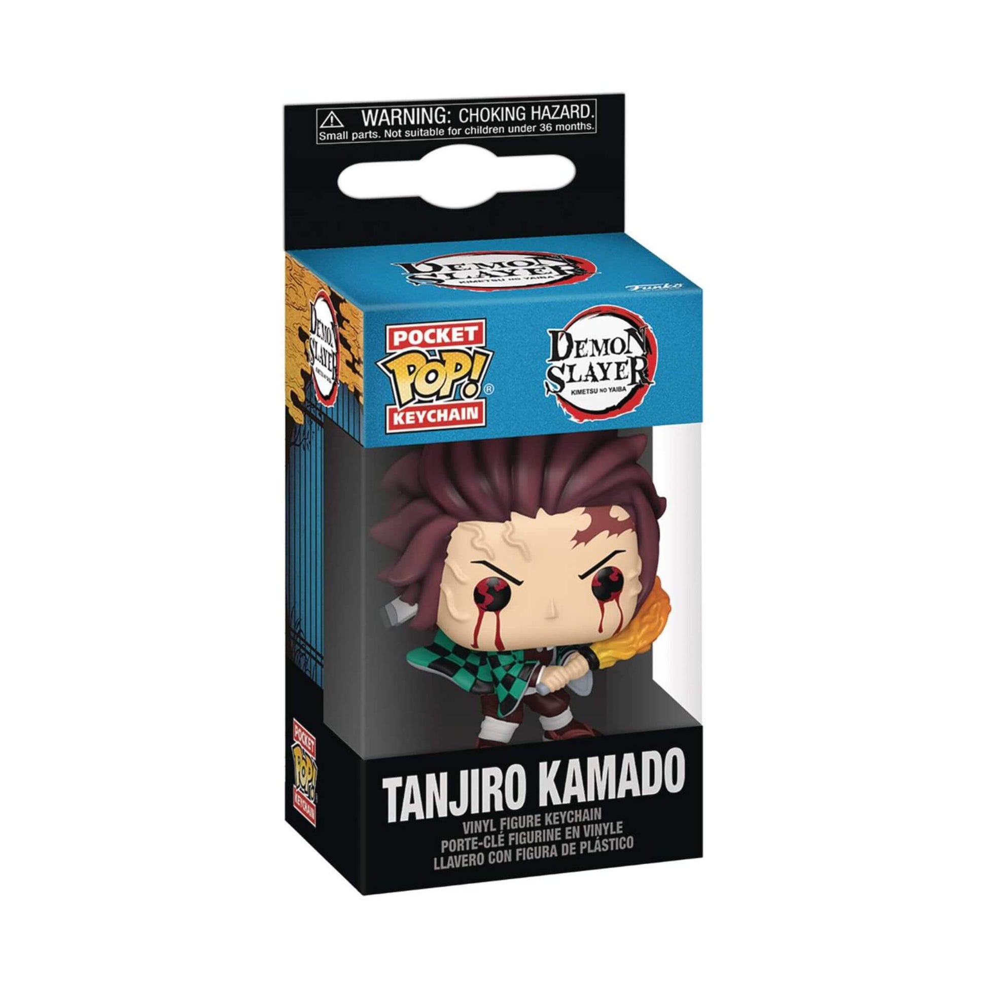 Funko Pocket Pop Demon Slayer Tanjiro Sun Breathing Keychain Box