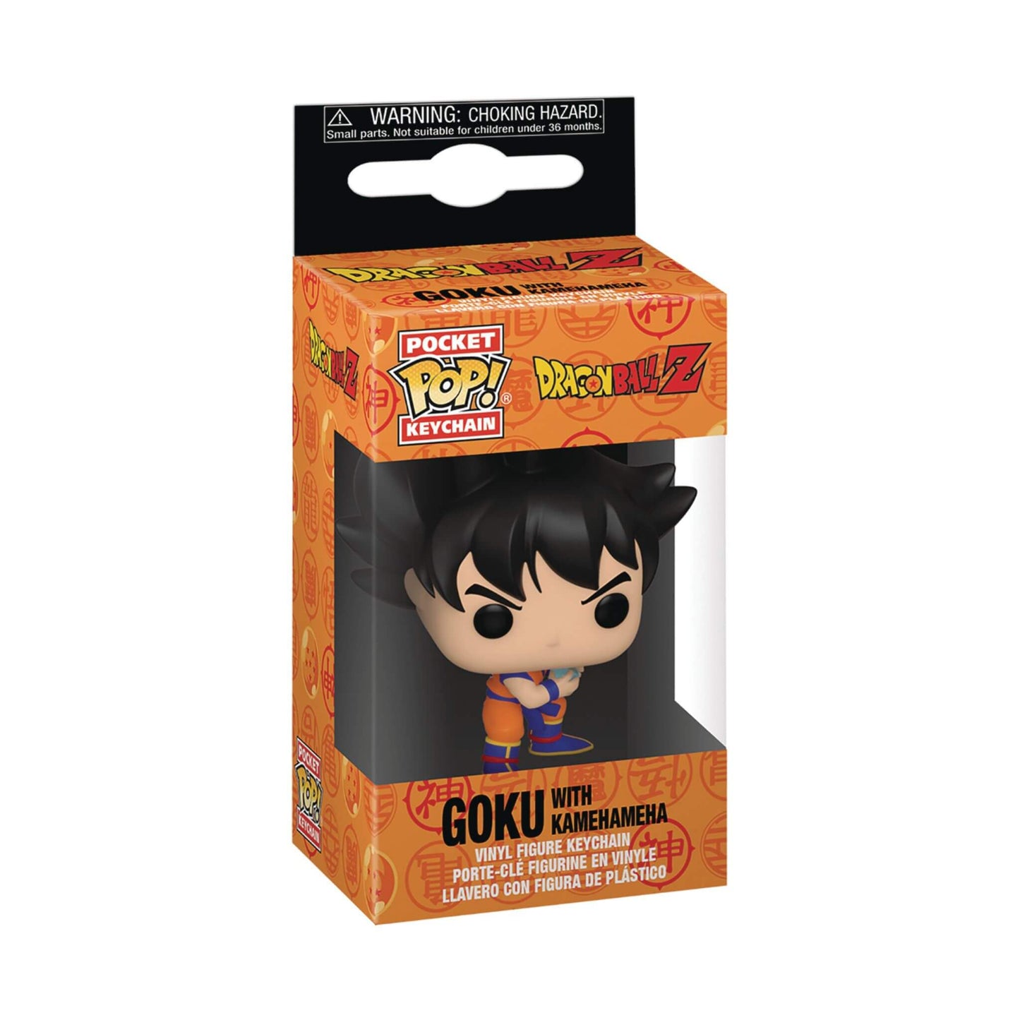 Funko Pocket Pop Dragon Ball Z Goku with Kamehameha Keychain Box