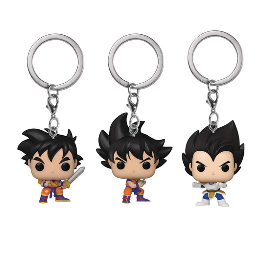 Funko Pocket Pop Dragon Ball Z Keychains Collection