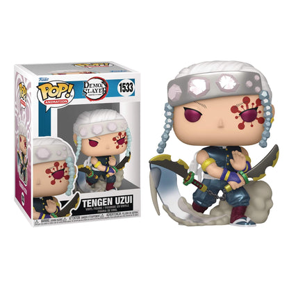 Funko Pop Animation Demon Slayer Tengen Uzui With Chase MT Vinyl Figure and Box