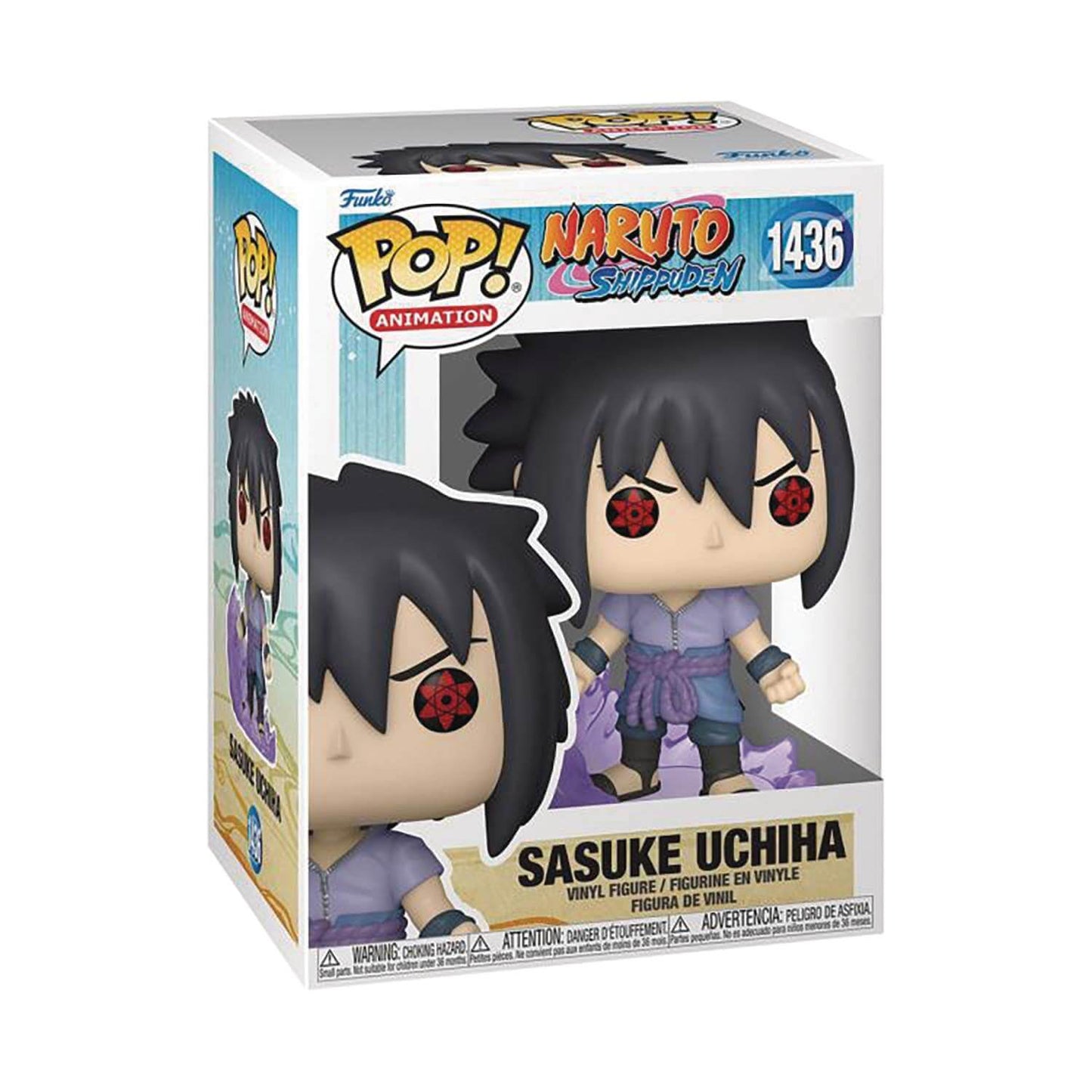 Funko Pop Animation Naruto Sasuke (First Susano O) Vinyl Figure Box