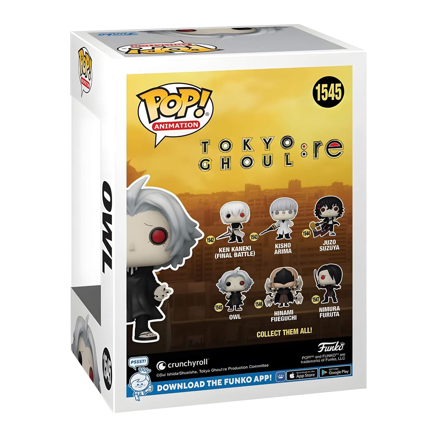 Funko Pop Animation Tokyo Ghoul Re Owl Vinyl Figure p4