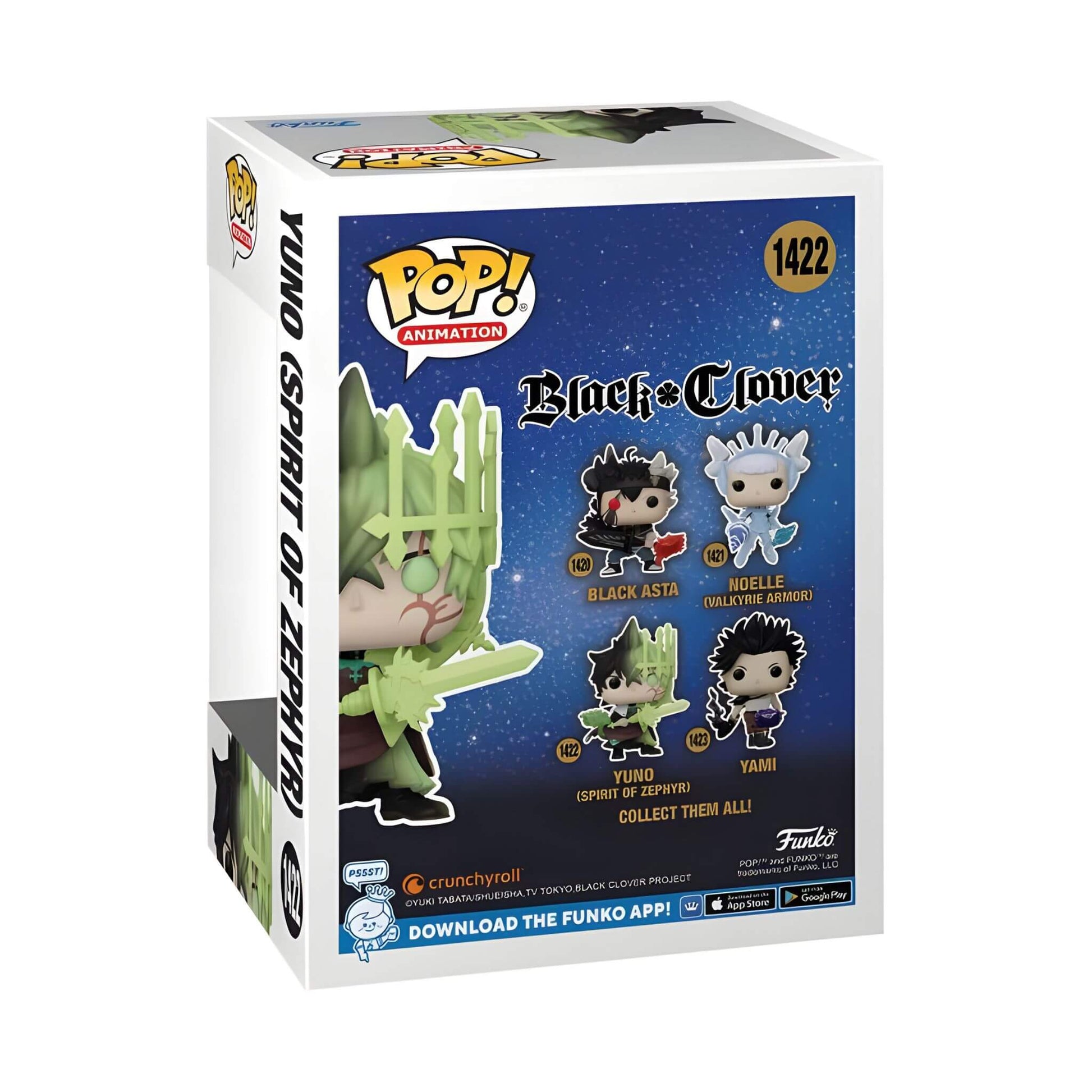 Funko Pop Black Clover Yuno Zephyr Vinyl Figure p4