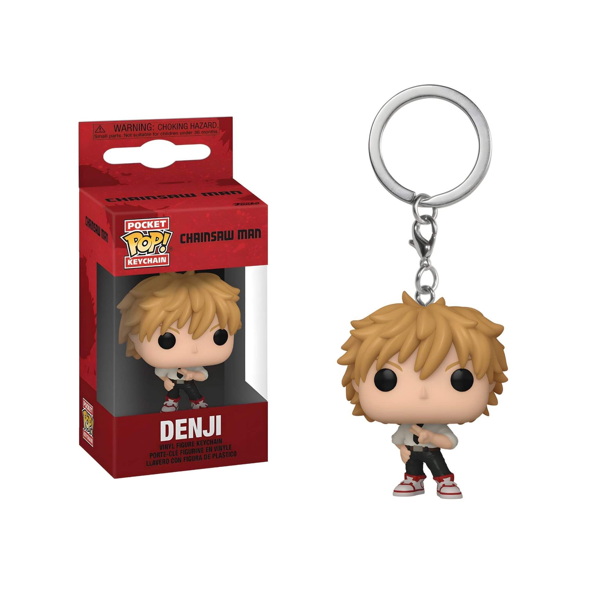 Funko Pop Chainsaw Man Denji Keychain p1