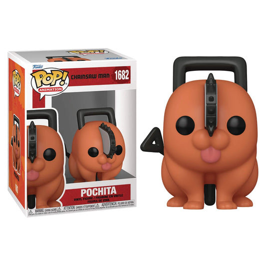 Funko Pop #1682 Chainsaw Man Pochita Vinyl Figure, 3.4" Tall