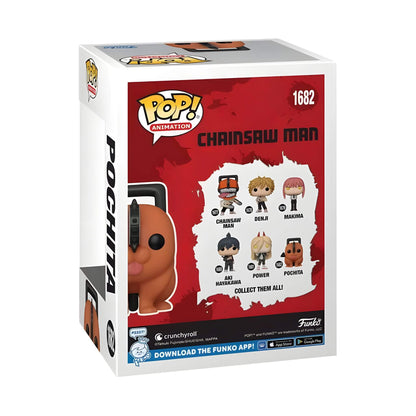 Funko Pop #1682 Chainsaw Man Pochita Vinyl Figure, 3.4" Tall