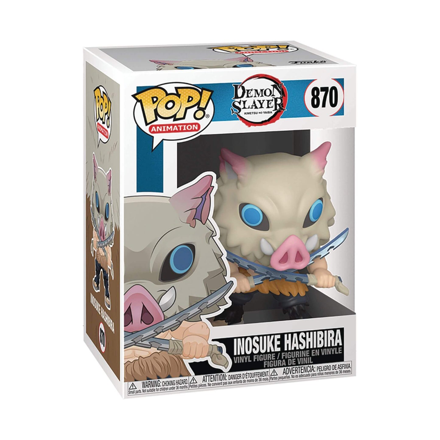 Funko Pop Demon Slayer Inosuke Hashibira Vinyl Figure p3