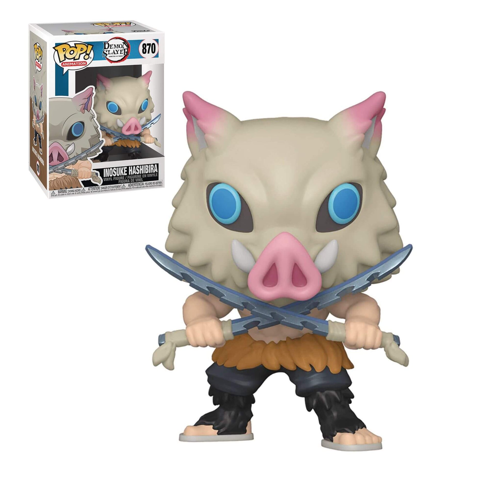 Funko Pop Demon Slayer Inosuke Hashibira Vinyl Figure p5