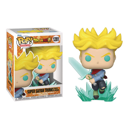 Funko Pop Dragon Ball Super SS Trunks with Spirit Sword Vinyl Figure p1