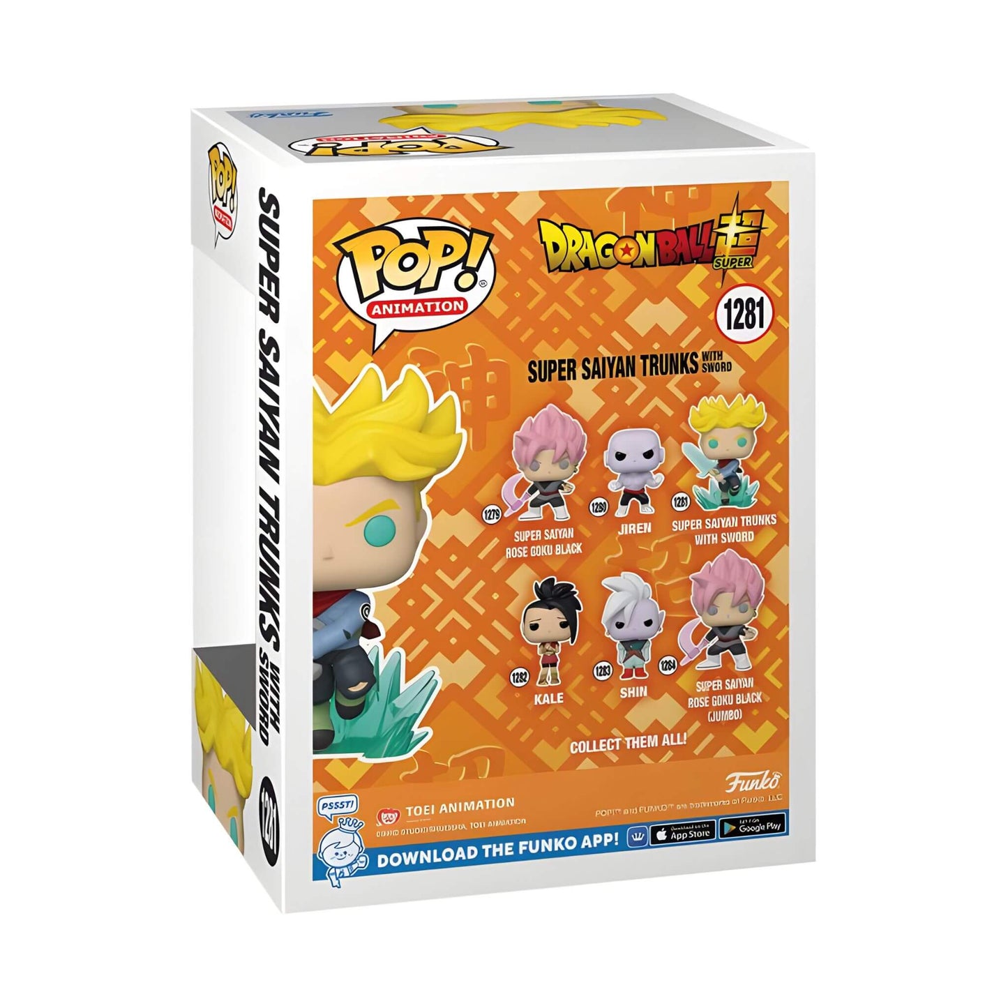 Funko Pop Dragon Ball Super SS Trunks with Spirit Sword Vinyl Figure p4