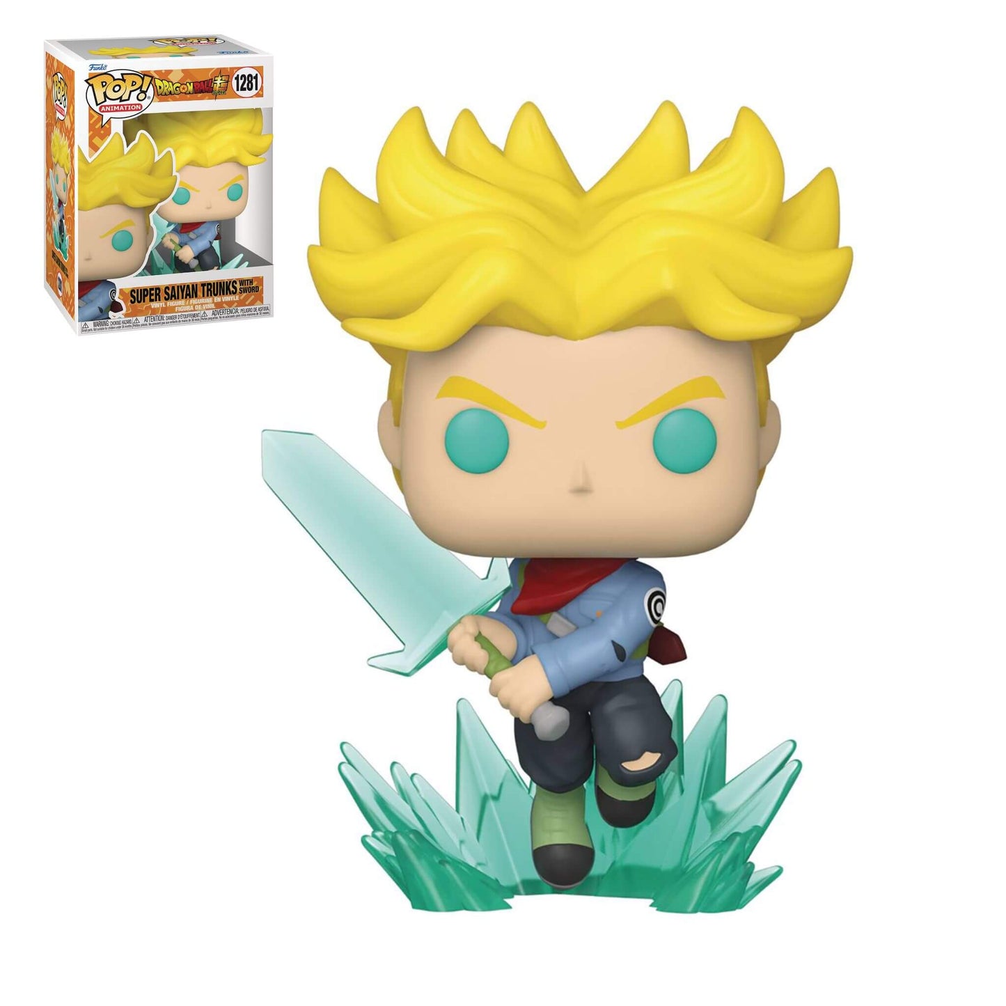 Funko Pop Dragon Ball Super SS Trunks with Spirit Sword Vinyl Figure p5