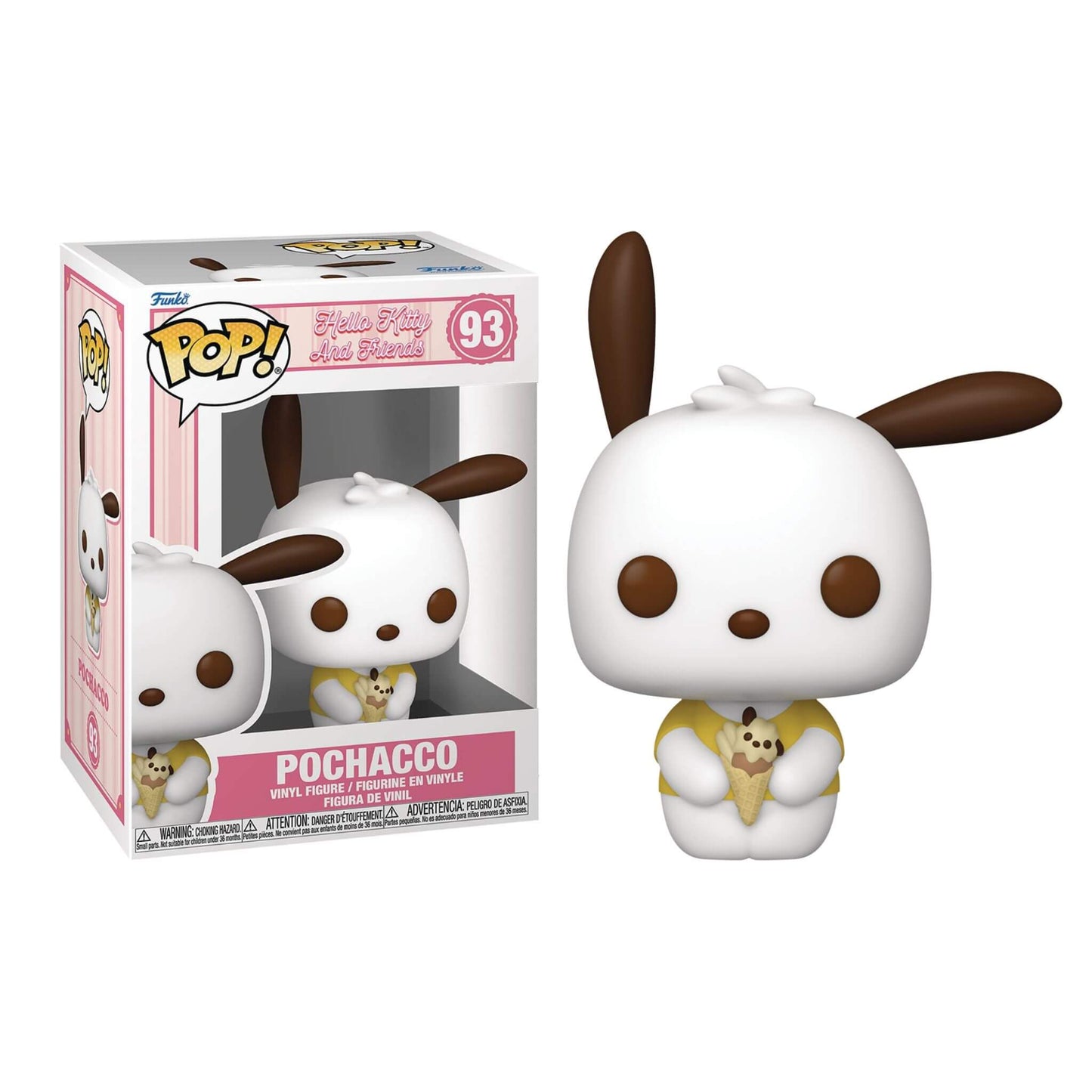 Funko Pop Pochacco Vinyl Figure, 4.1" Tall