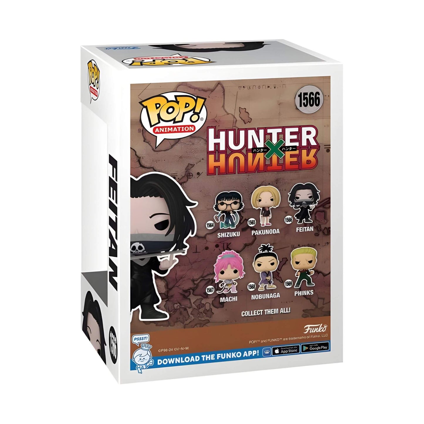 Funko Pop Hunter x Hunter Feitan Vinyl Figure p4