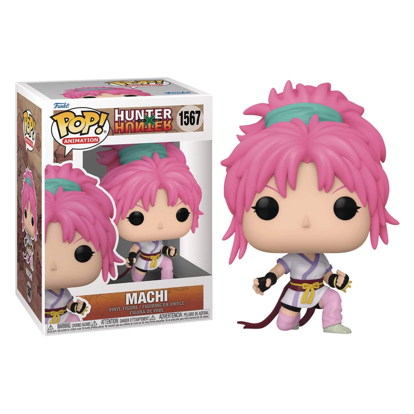 Funko Pop Hunter x Hunter Machi Komacine Vinyl Figure p1