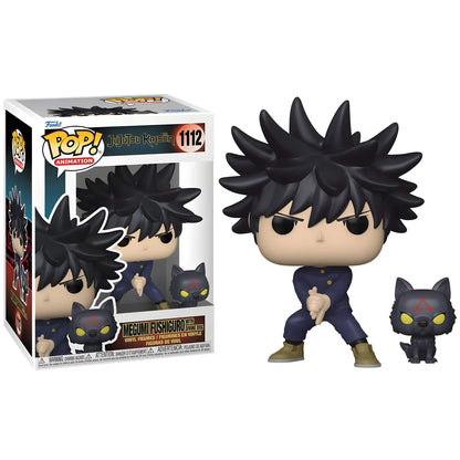 Funko Pop Jujutsu Kaisen Megumi with Dog Vinyl Figure p1