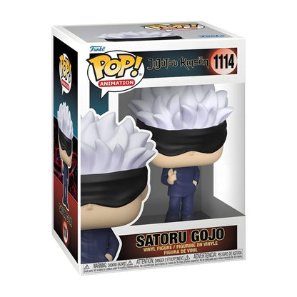 Funko Pop Jujutsu Kaisen Satoru Gojo Vinyl Figure, 4.5" Tall