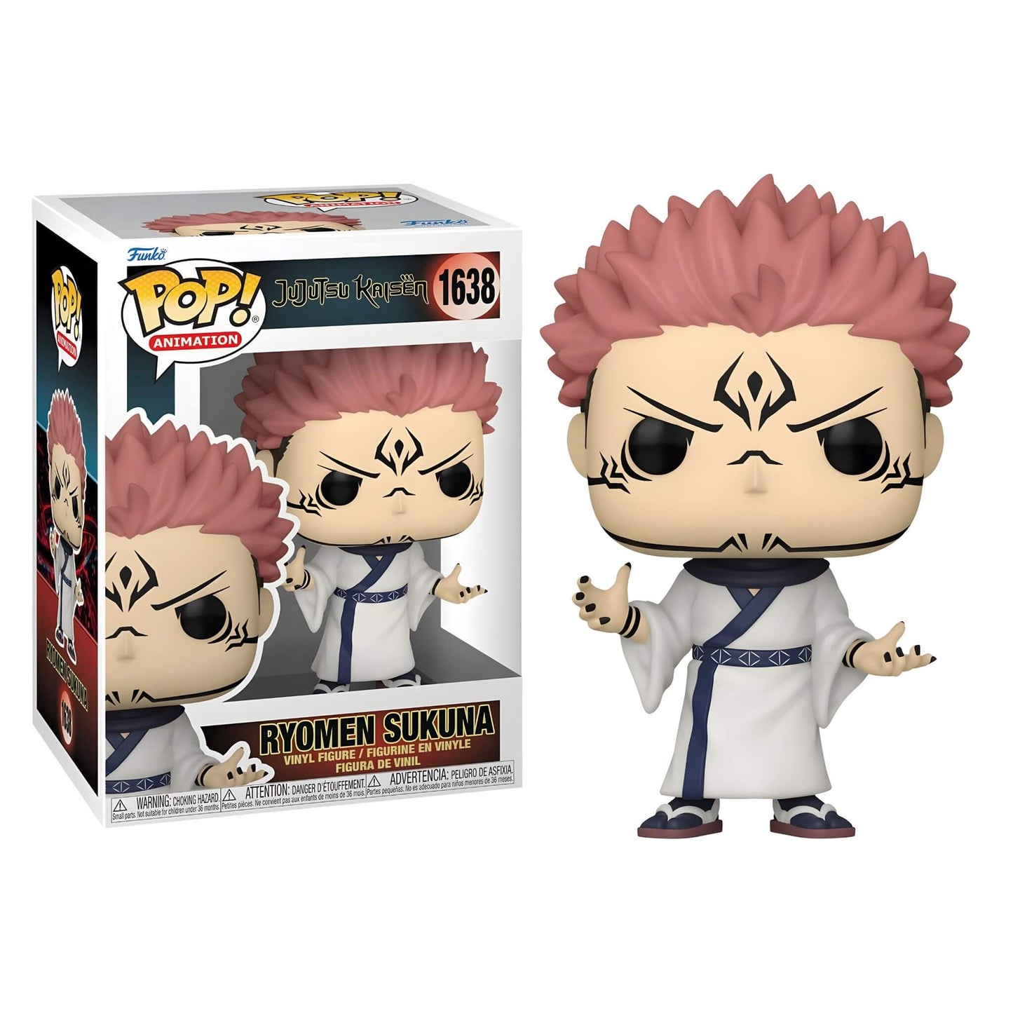 ¡Funko Pop! Figura de vinilo Jujutsu Kaisen Ryomen Sukuna #1638