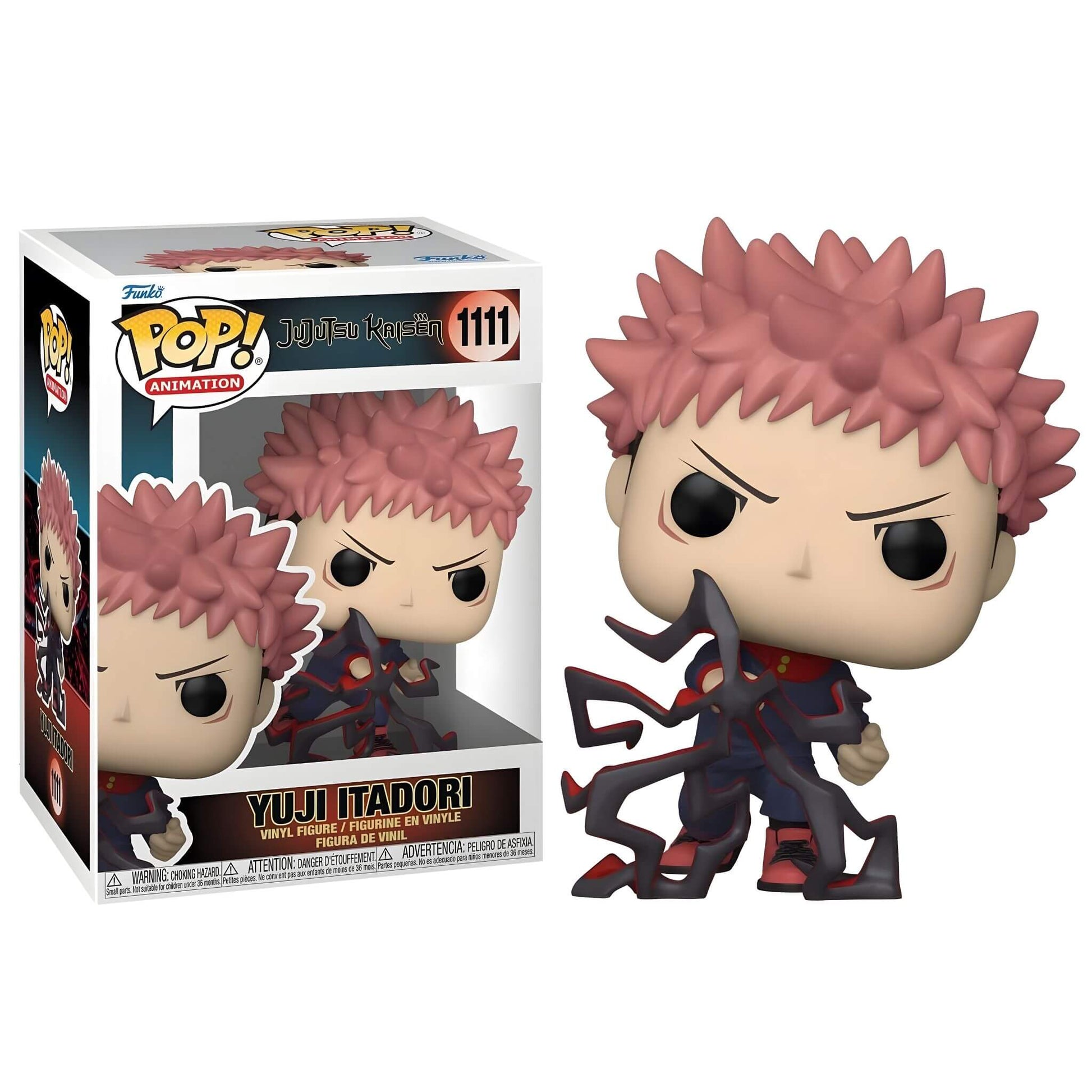 Funko Pop Jujutsu Kaisen Yuji Itadori Vinyl Figure p1