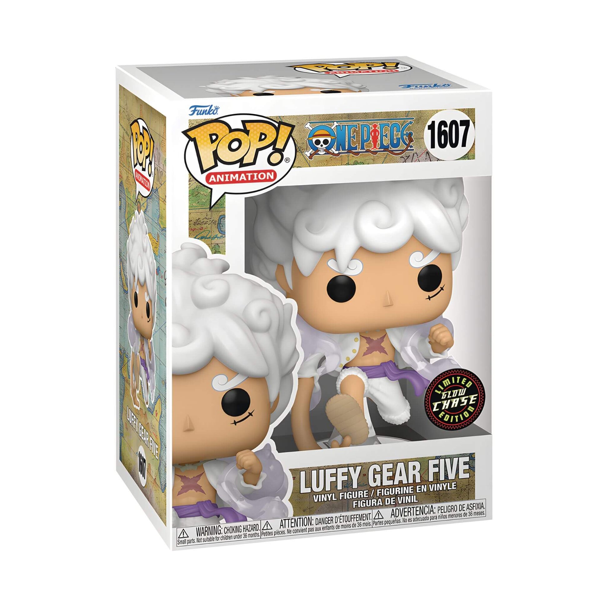 Funko Pop Luffy Gear 5 chase vinyl Figure p1
