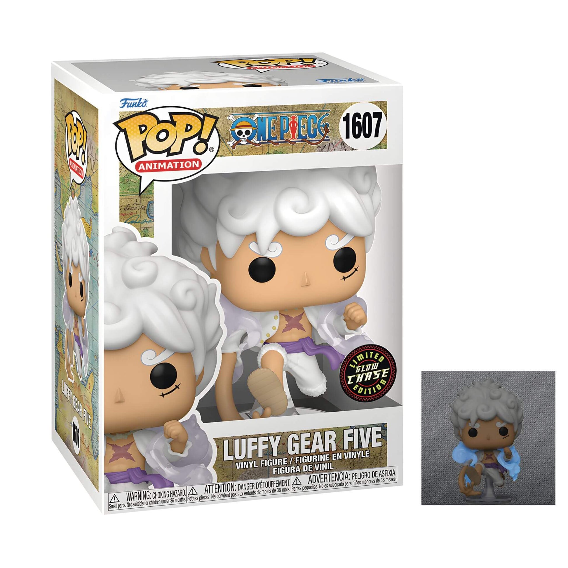 Funko Pop Luffy Gear 5 chase vinyl Figure p2