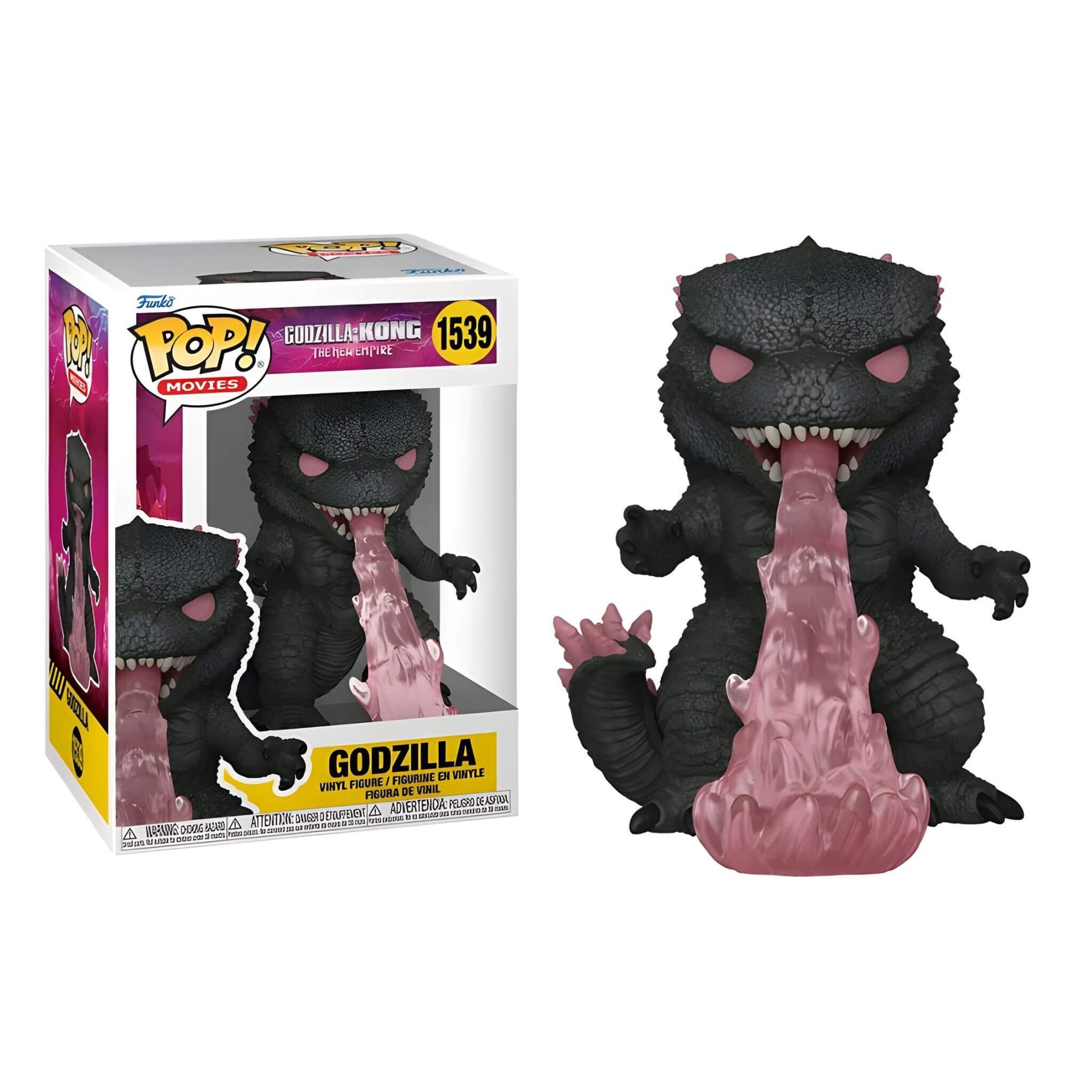 Funko Pop Movies Godzilla X Kong New Empire Godzilla Heat Ray Vinyl Figure and Box