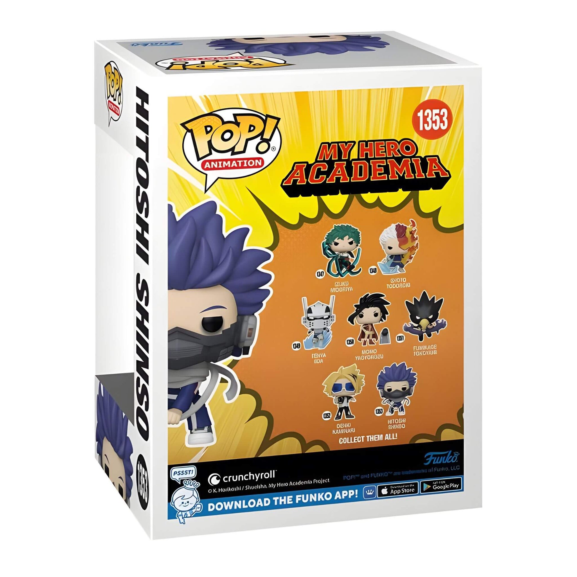 Funko Pop My Hero Academia Hitoshi Shinso Vinyl Figure p4