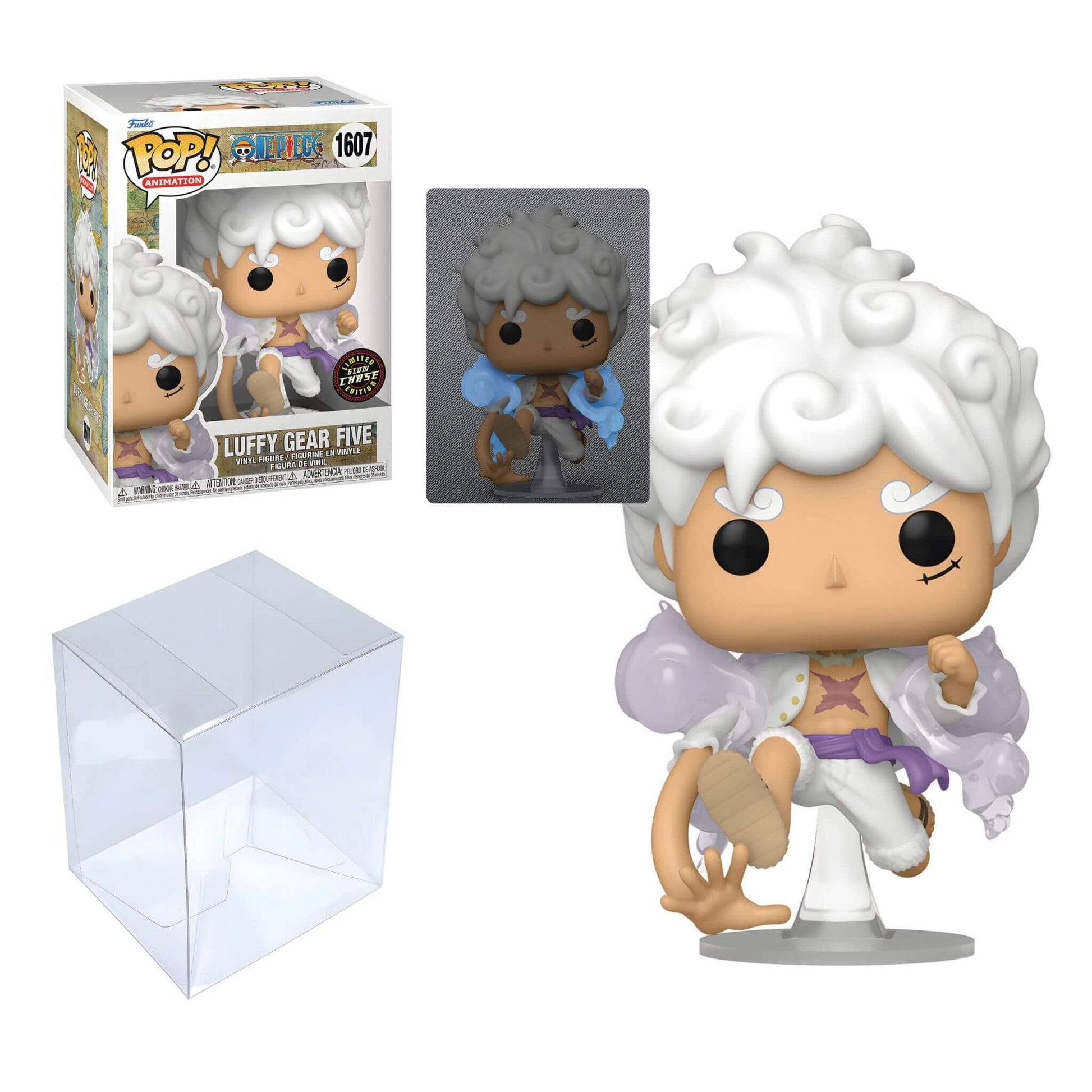 gear 5 luffy pop Funko Pop One Piece Luffy Gear 5 (Chase Ver.) Vinyl Figure with Protector Box