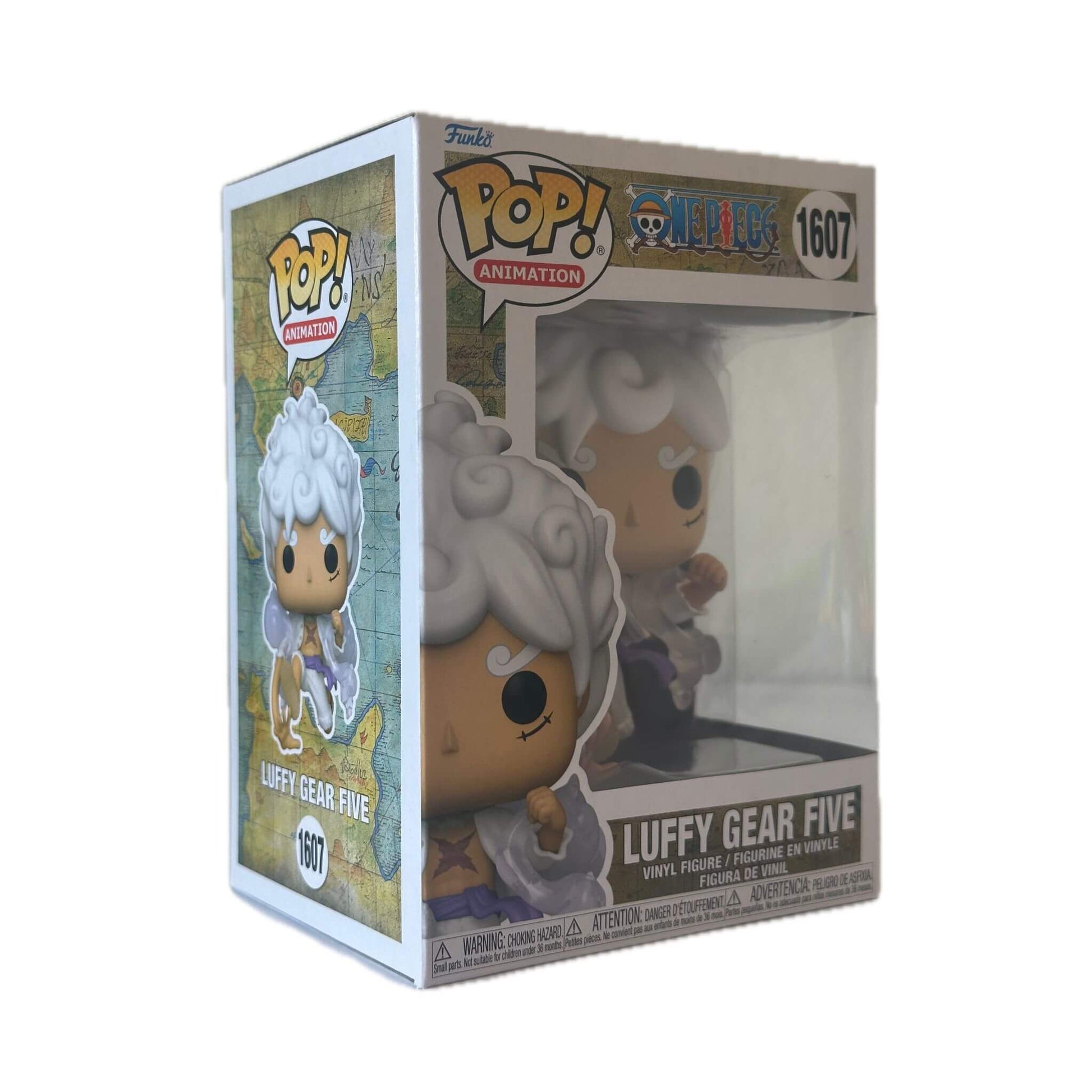 luffy gear five funko pop Funko Pop Animation One Piece Luffy Gear 5 Vinyl Figure, 5.35" Tall – OhayoPop