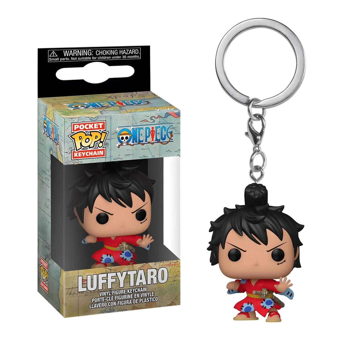 Funko Pop One Piece Luffytaro Keychain p1