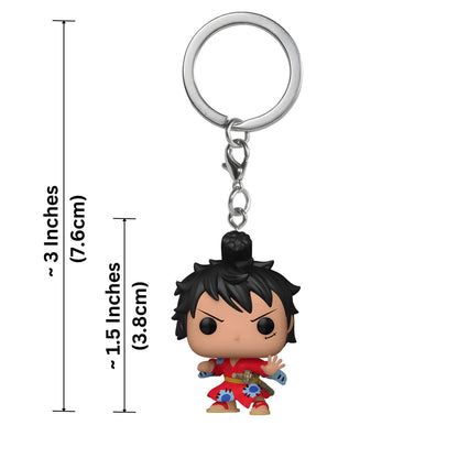 Funko Pop One Piece Luffytaro Keychain p2