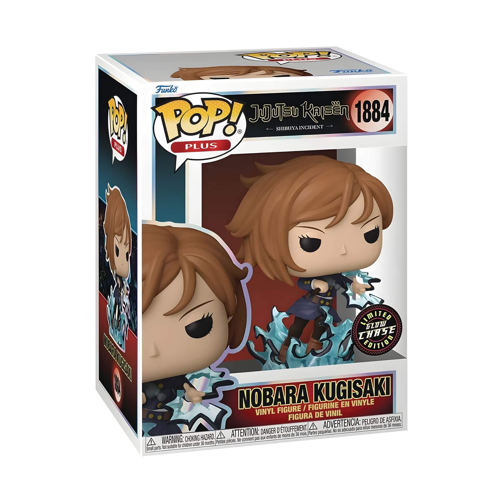 Funko Pop Plus Jujutsu Kaisen Nobara Kugisaki (Chase GITD) Vinyl Figure p4