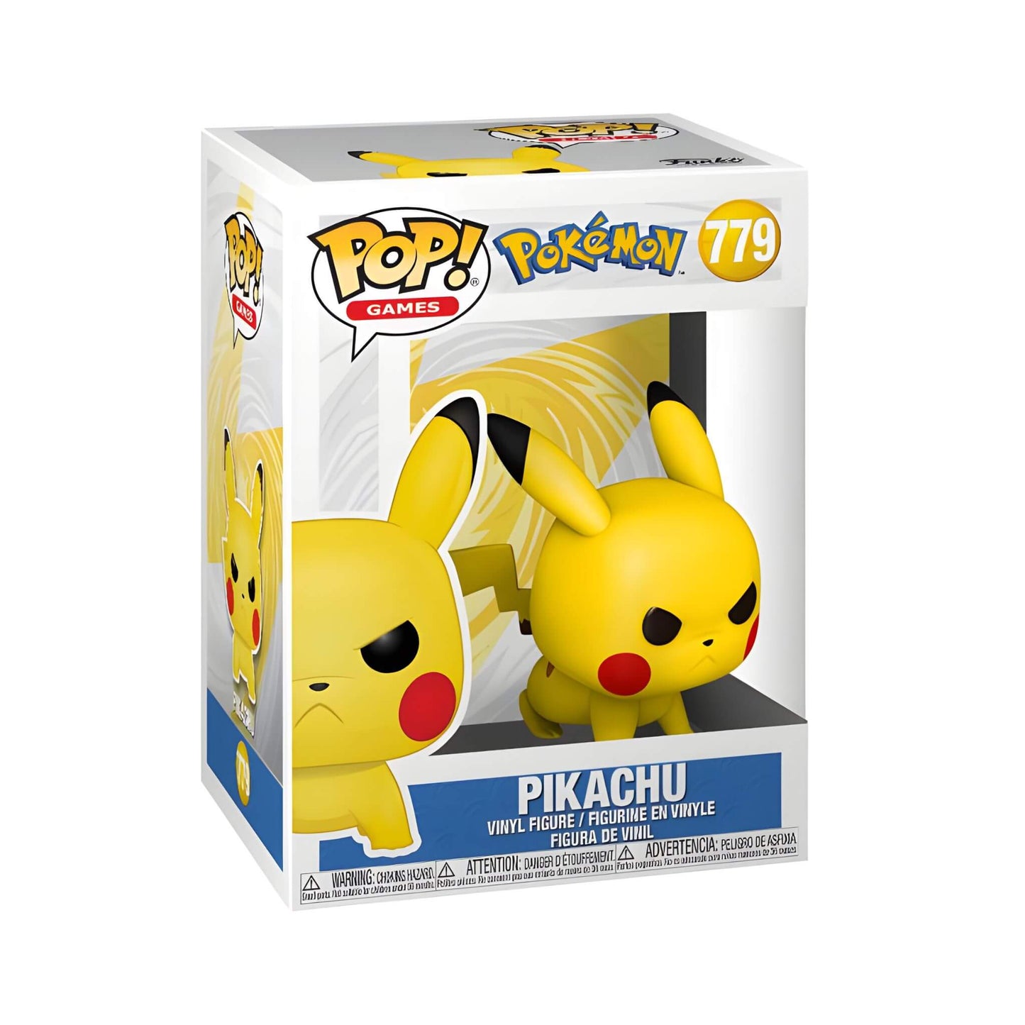 Funko Pop Pokemon S6 Pikachu Attack Stance Vinyl Figure p3