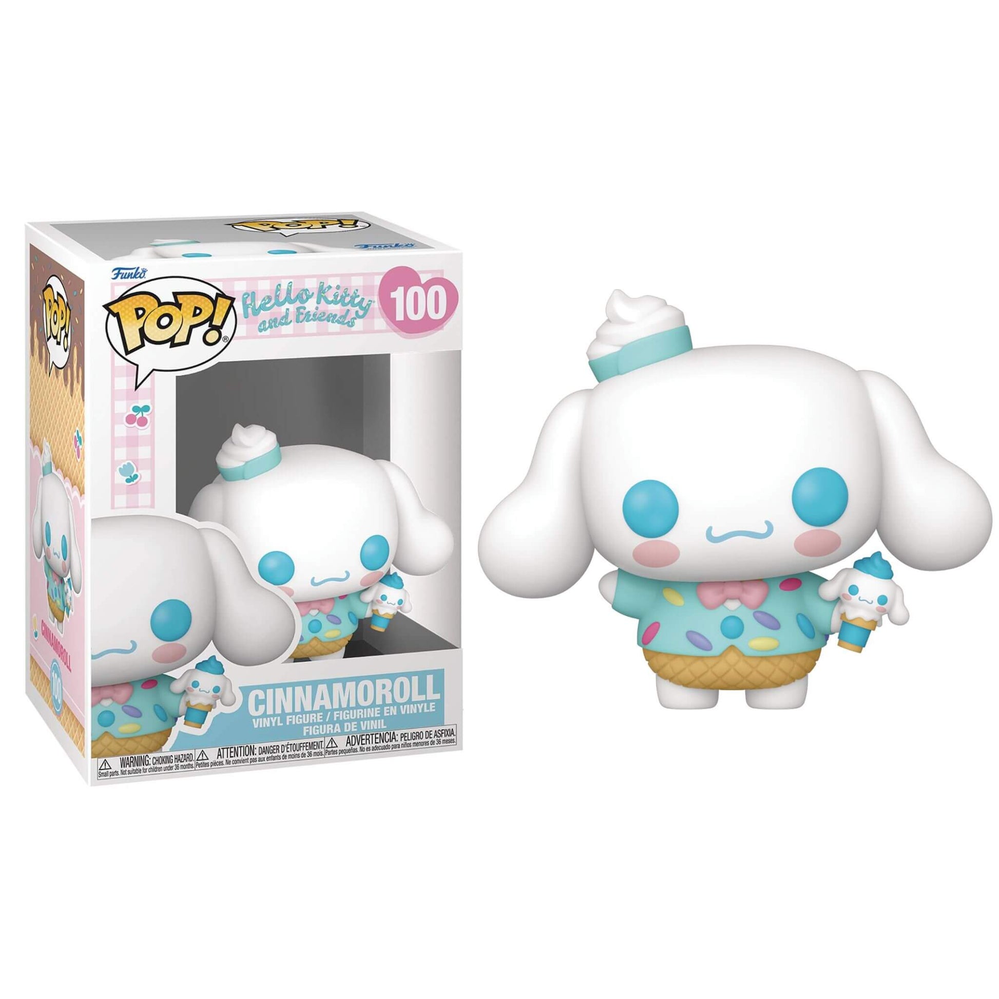 Funko Pop Sanrio Cinnamoroll with Ice Cream Vinyl Figure p1