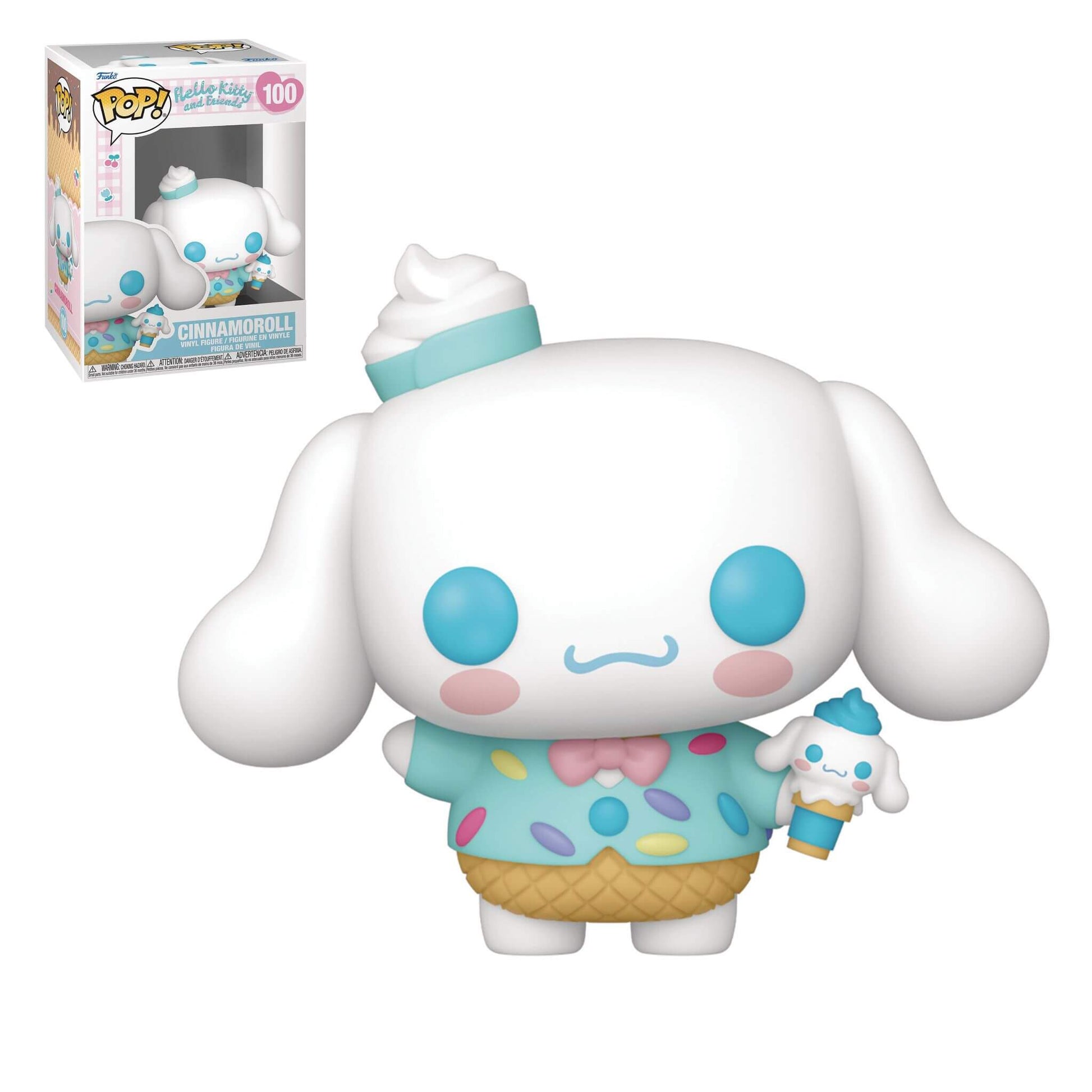 Funko Pop Sanrio Cinnamoroll with Ice Cream Vinyl Figure p5