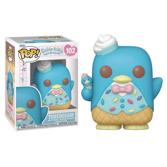 Funko Pop Sanrio Hello Kitty and Friends Tuxedo Sam with Ice Cream Vinyl Figure p1