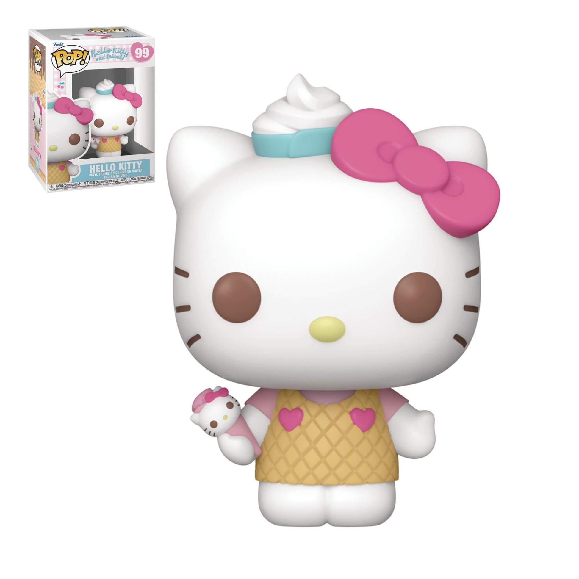 Funko Pop Sanrio Hello Kitty with Ice Cream Vinyl Figure p5