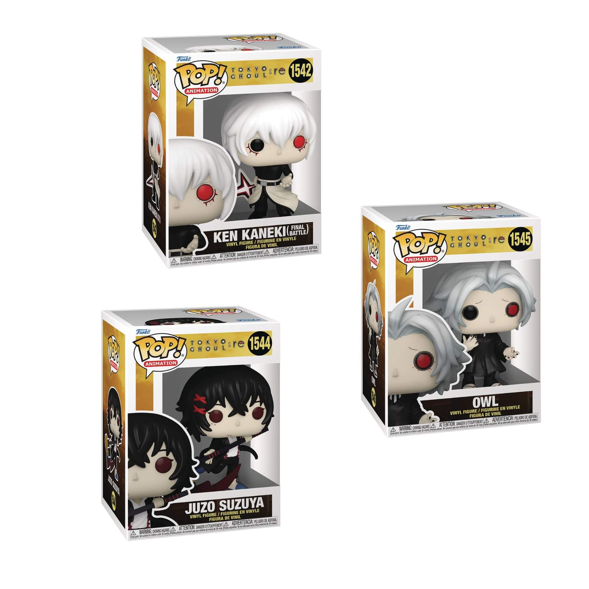 Pop! store Tokyo Ghoul set of 3