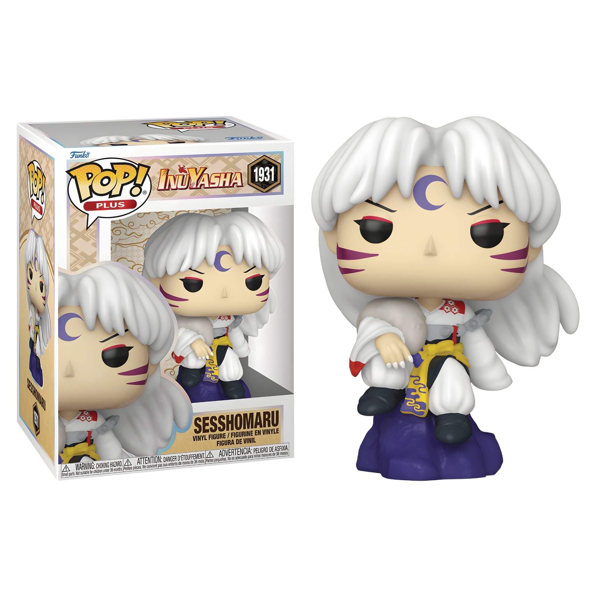 Funko Pop! Plus Sesshomaru (Sitting) Vinyl Figure p1