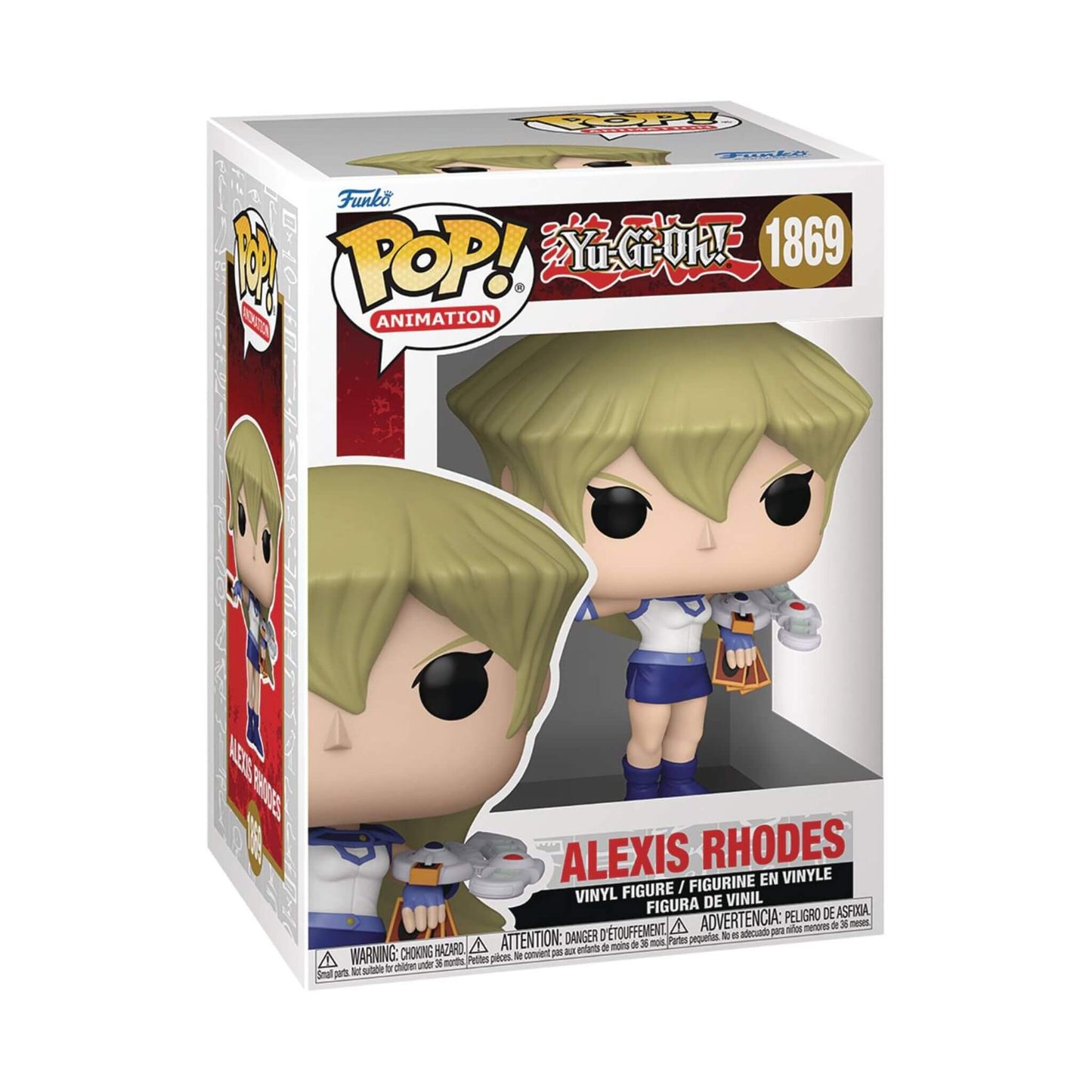 Funko Pop! Animation #1869 Yu-Gi-Oh! Alexis Rhodes Figure p3