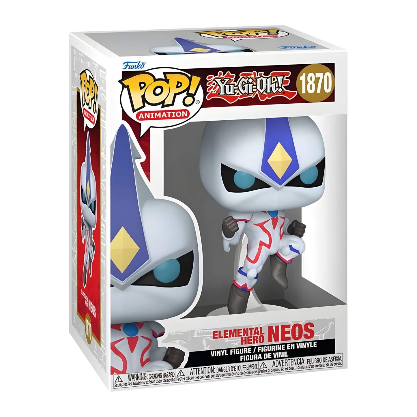 Funko Pop! Animation #1870 Yu-Gi-Oh! Elemental HERO Neos Figure p3