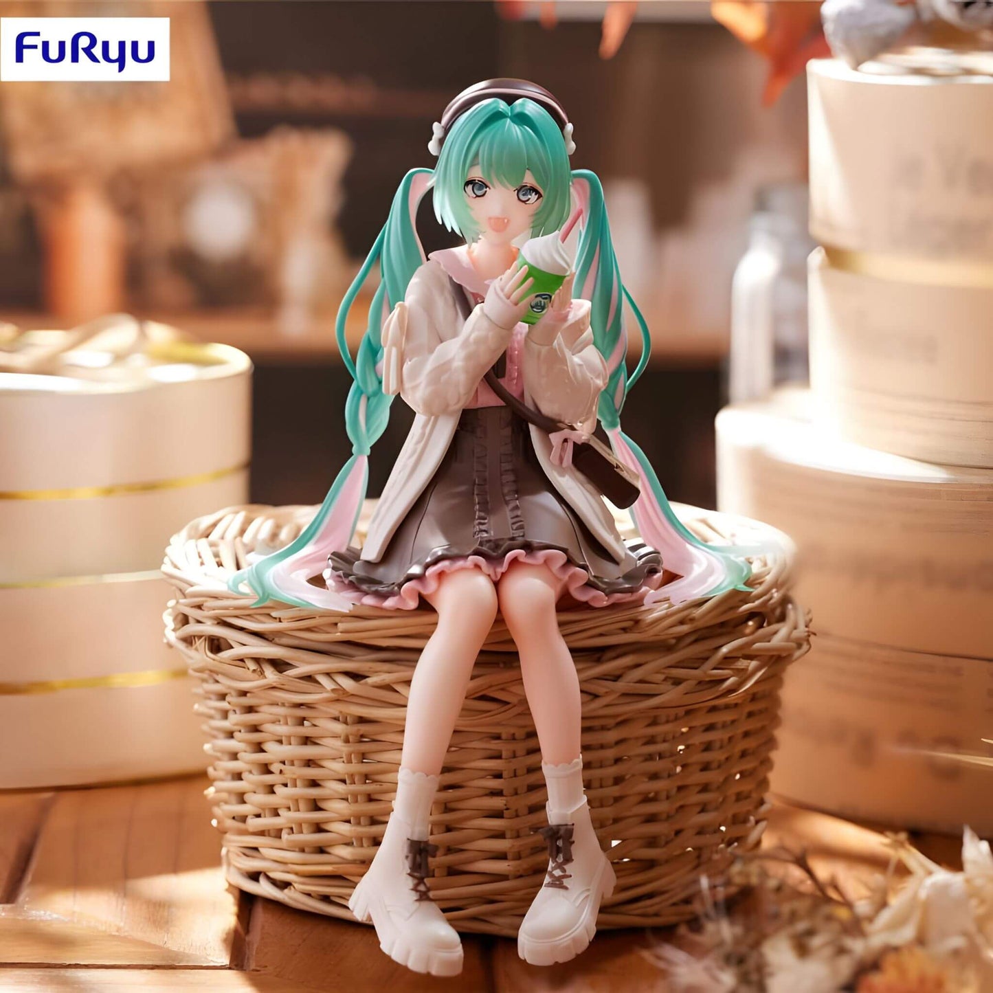 Furyu Hatsune Miku Autumn Date Noodle Stopper Figure p9