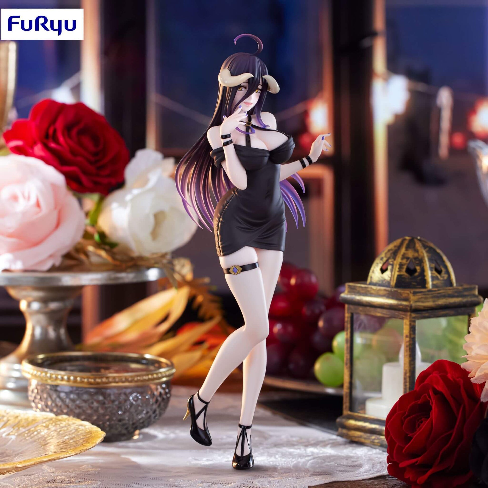 Furyu Overlord Trio-Try-iT Albedo (Mini Dress Ver.) Figure p10