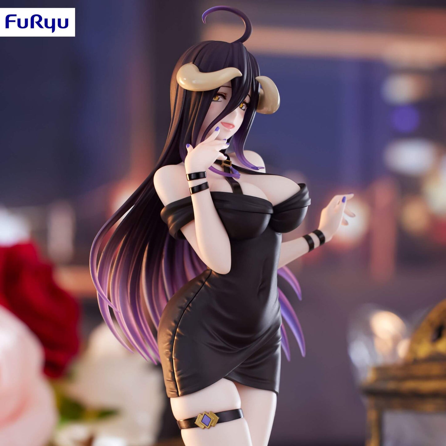 Furyu Overlord Trio-Try-iT Albedo (Mini Dress Ver.) Figure p2