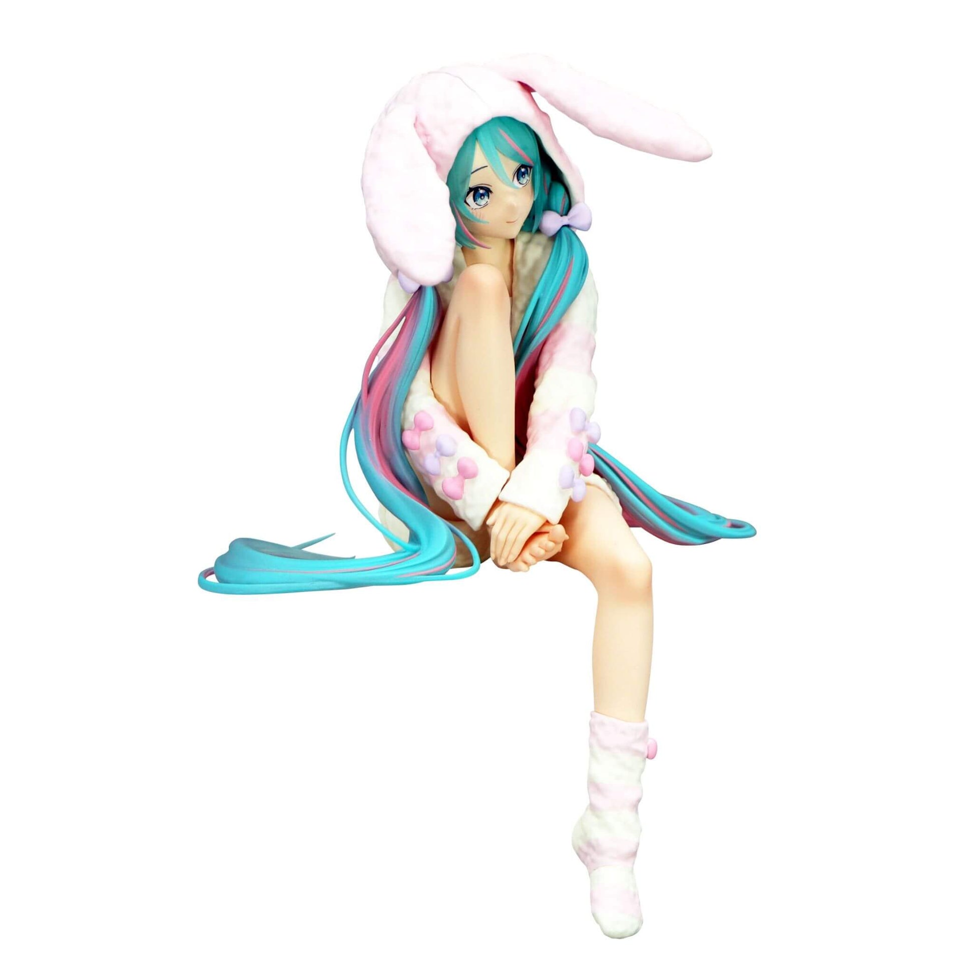 Furyu Vocaloid Hatsune Miku (Rabbit Ear Hood Ver.) Noodle Stopper Figure p3