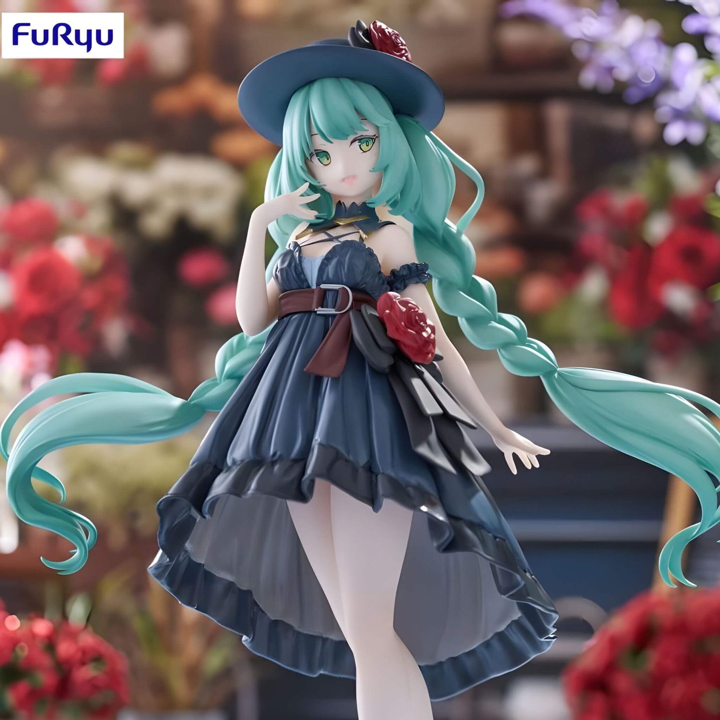 Furyu Vocaloid Trio-Try-iT Hatsune Miku (Outing Dress) Figure - ohayoPop.com p3