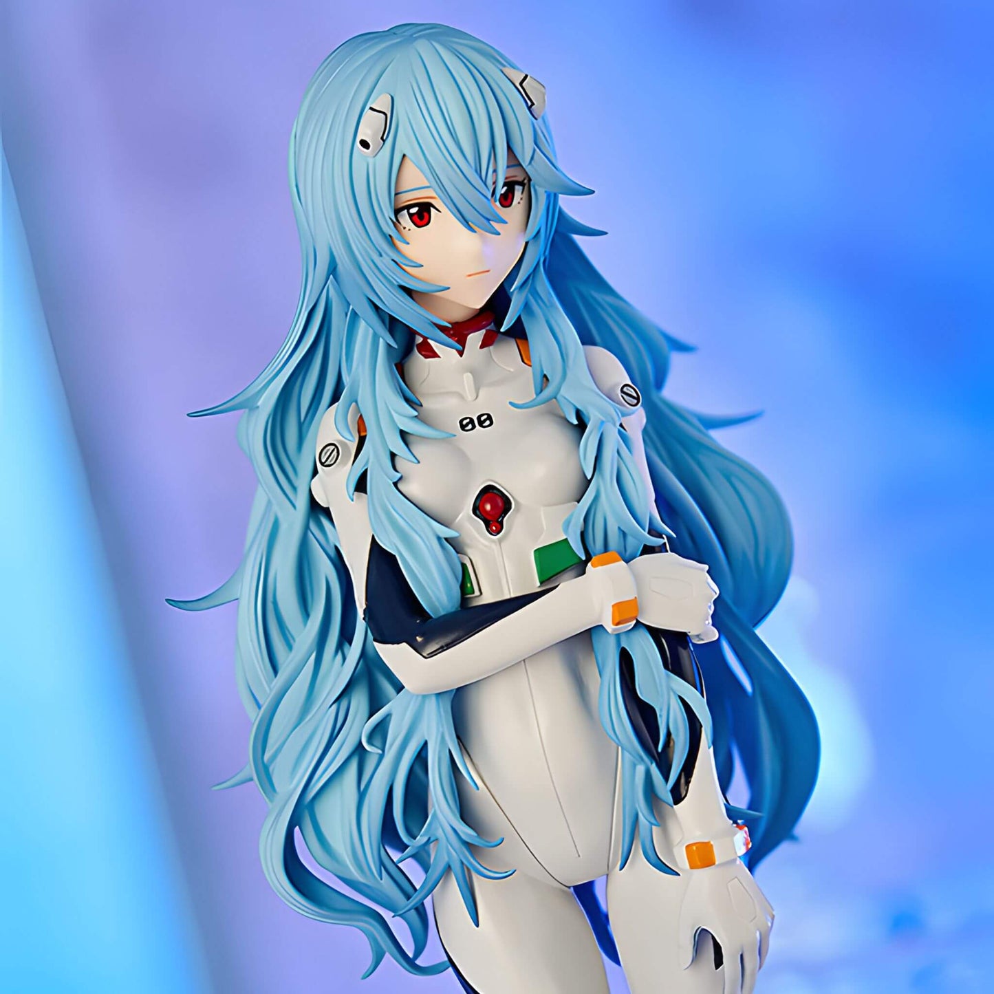 Good Smile Pop Up Parade Rebuild Of Evangelion Rei Long Hair Ver Figure p1